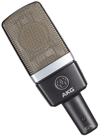 home recording studio mic AKG C214