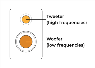 the Tweeter and woofer on a speaker explained