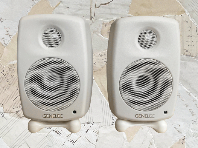 Genelec 8010As available in white