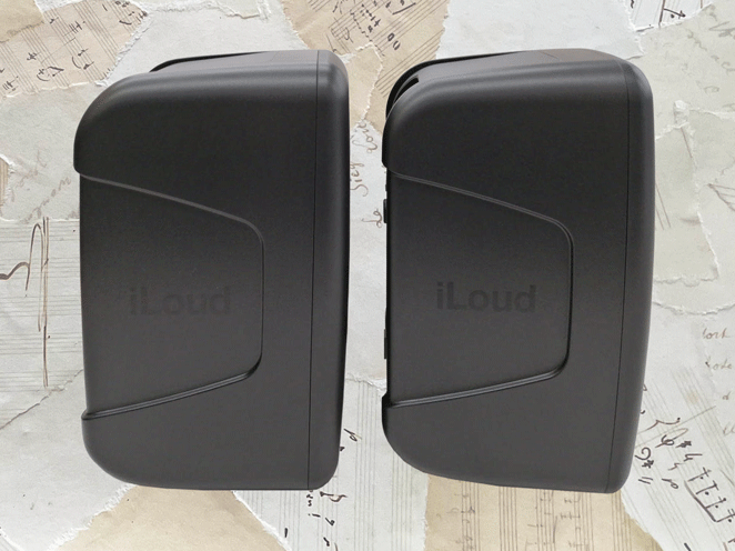 iLoud MTM monitors - side view