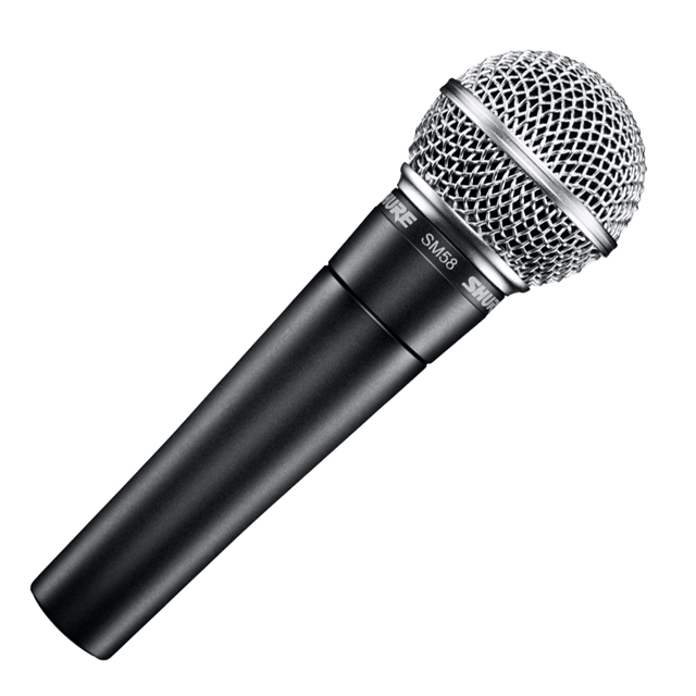 Shure SM58 dynamic vocal mic