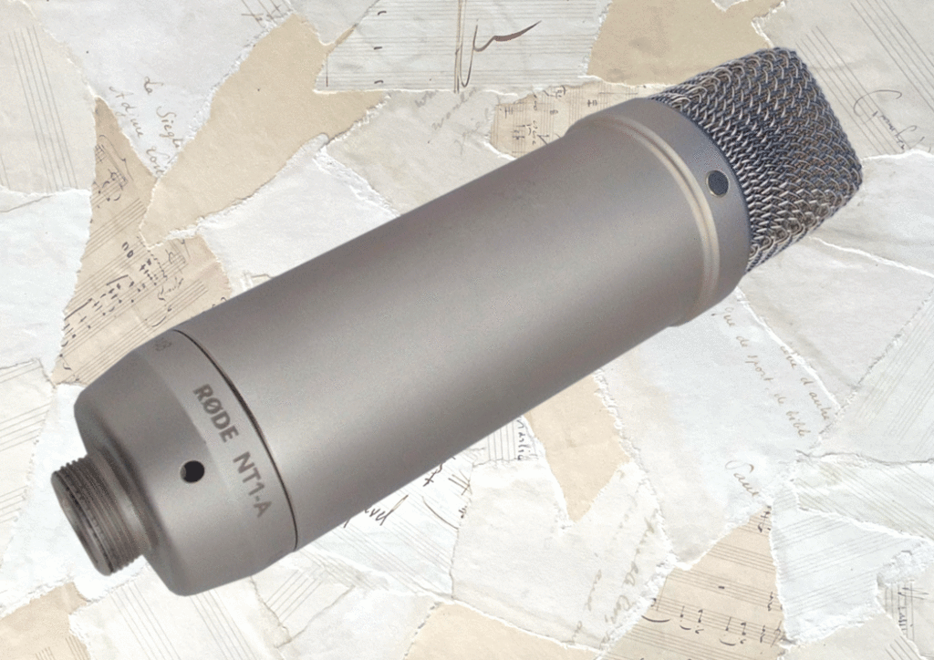 Rode NT1-A Condenser mic for studio recordings