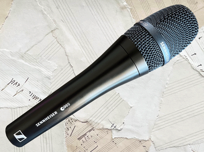 Sennheiser E965 vocal microphone for stage and studio