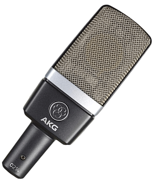 AKG C214 large diaphragm condenser mic for vocals
