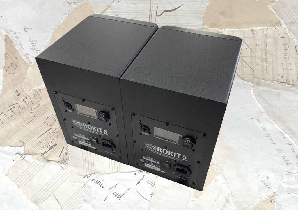 Rokit 5 4th generation studio monitors