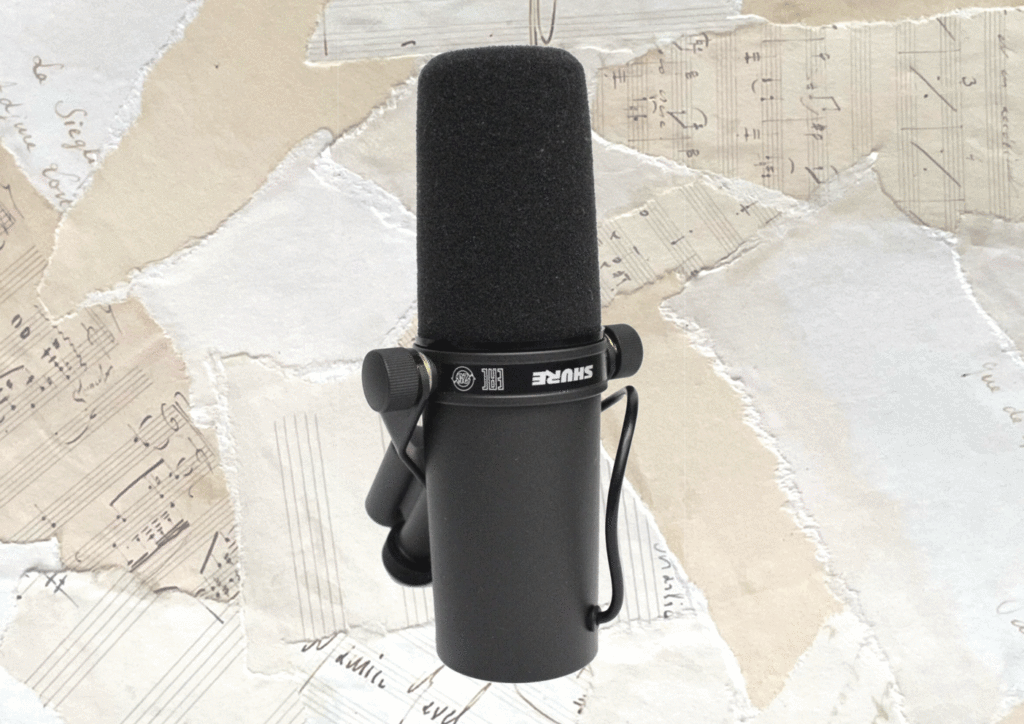 The dynamic mic for recording studio and podcasts