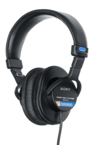 Sony MDR-7506 studio headphones for recording and tracking