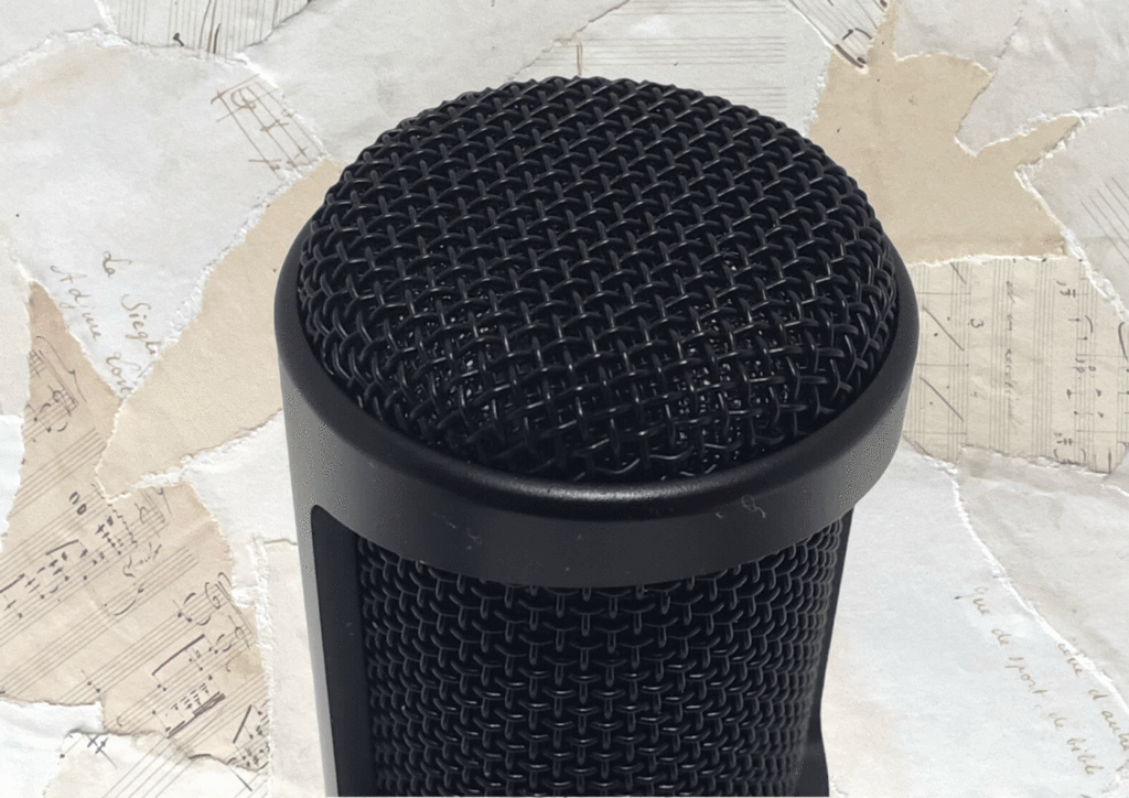 AT2020 cardioid condensor microphone