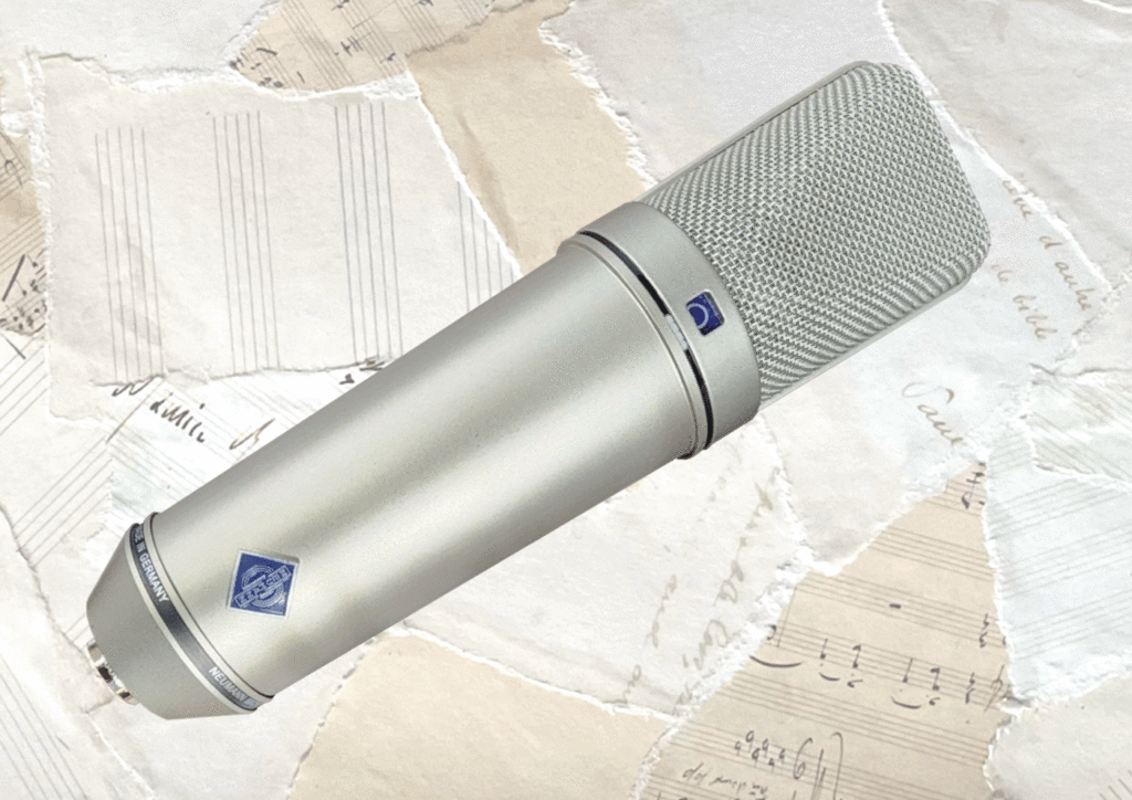 Neumann U87 AI - one of the most highly regarded microphones in the industry