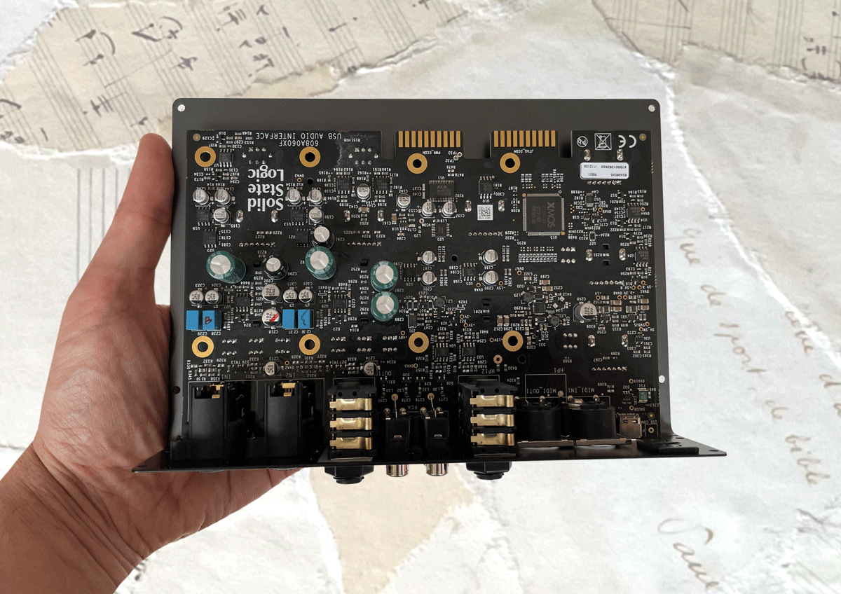 Circuit board of the Solid State Logic SSL2+