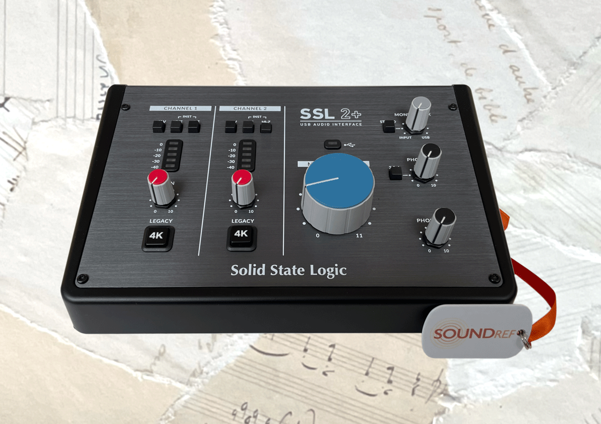 Solid State Logic SSL2+ with clear professional sound
