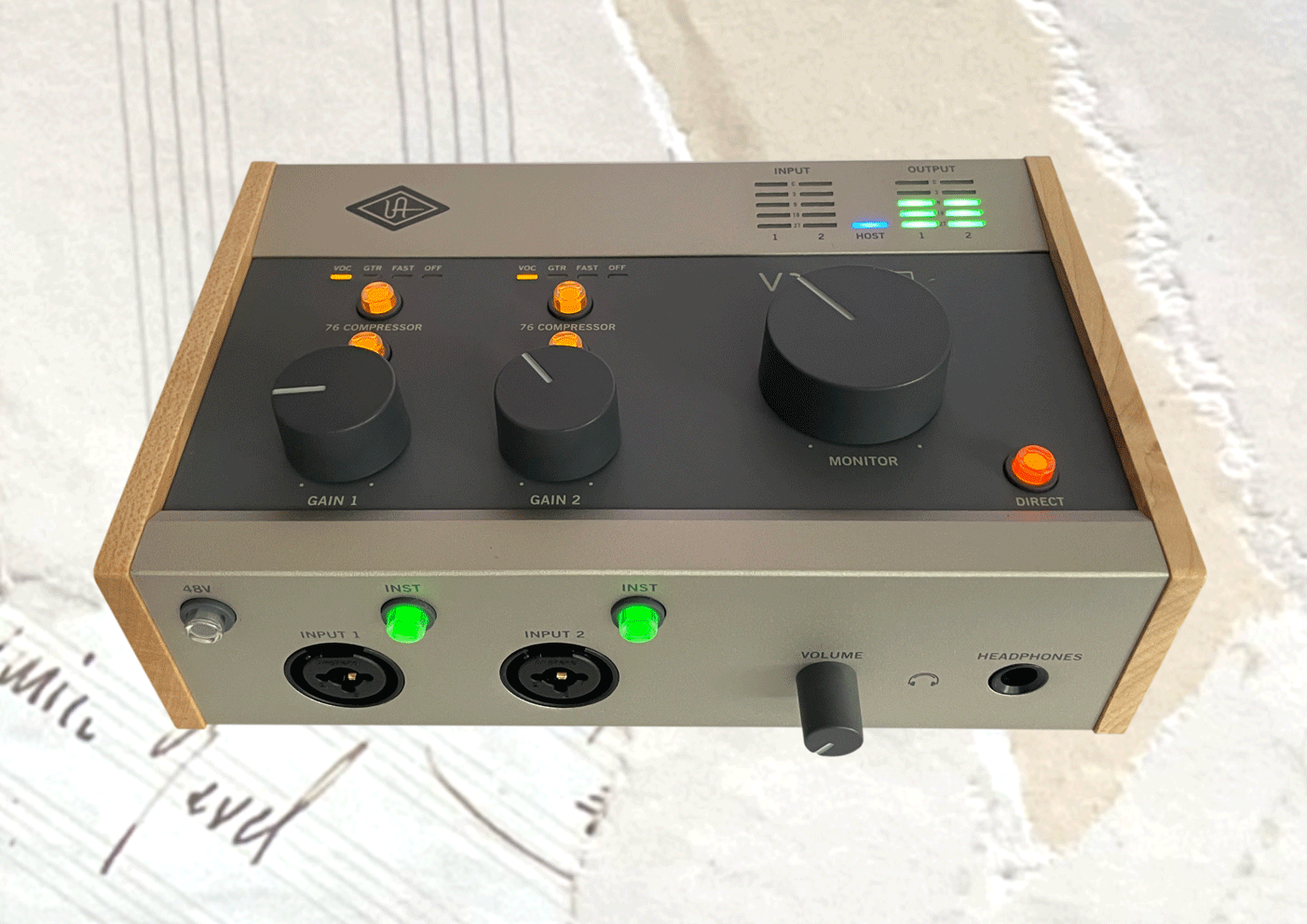The Volt 276 - probably  one of the the nicest looking audio interfaces I've tested